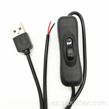 Cable de interruptor masculino USB de 1.5m